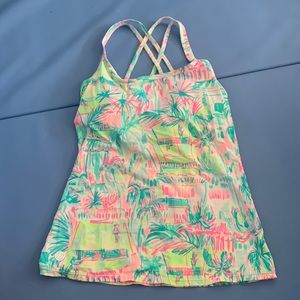 COPY - Lilly Pulitzer luxletic racer back tank